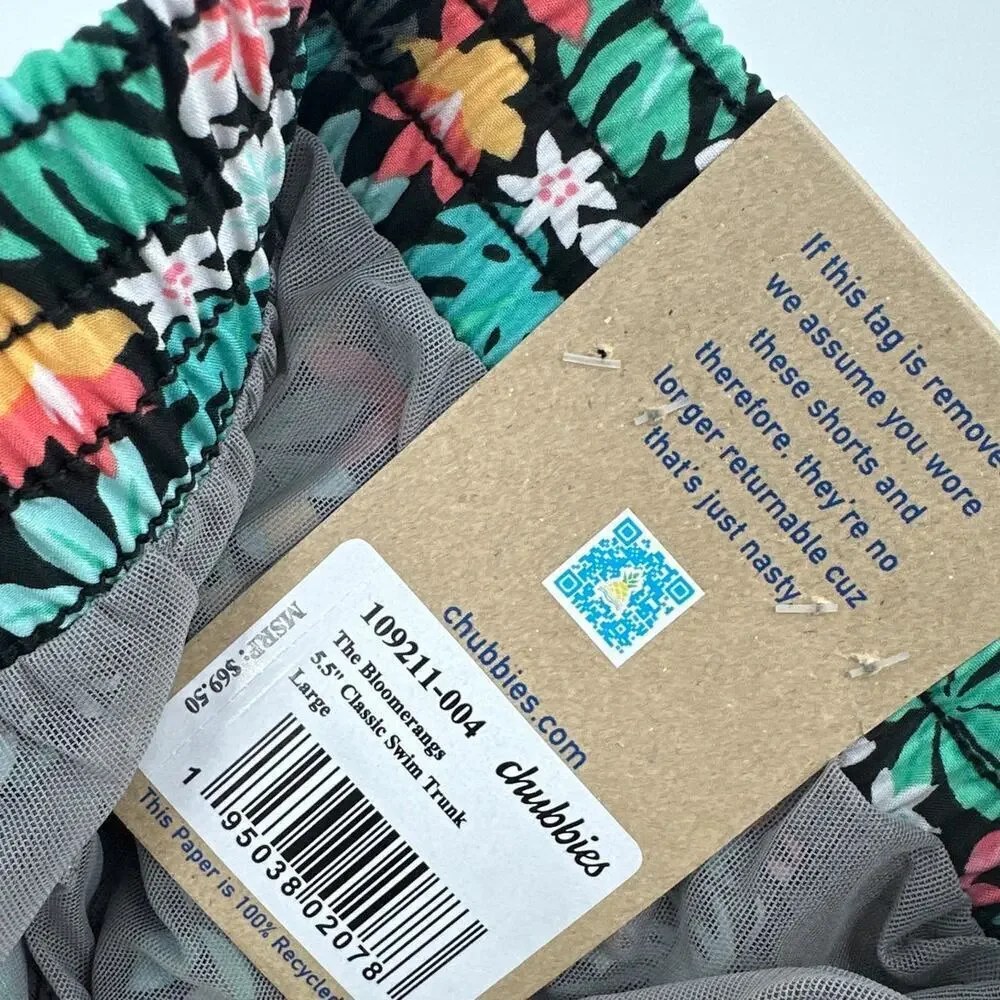 69 Chubbies Men's The Bloomerangs 5.5